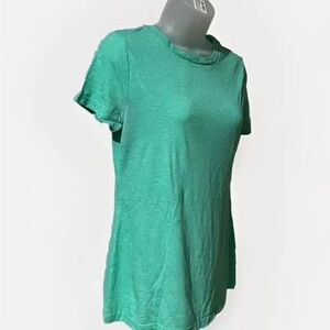 MOSSIMO womens short sleeve blue T shirt size M